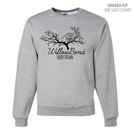 Willowbend Large Logo Unisex Crewneck Sweatshirt (WBT003-562MR)