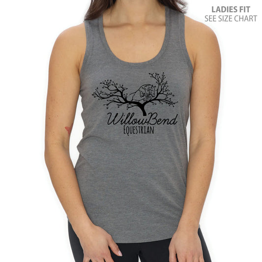 Willowbend Large Logo Ladies Racerback Triblend Tank (WBT003-KOI8055L)