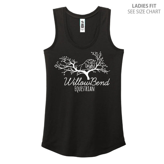 Willowbend Large Logo Ladies Racerback Triblend Tank (WBT004-KOI8055L)