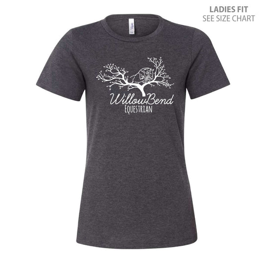 Willowbend Large Logo Ladies Relaxed Fit T-Shirt (WBT004-6400CVC)