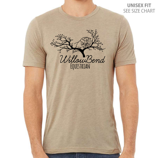 Willowbend Large Logo Unisex Ringspun T-Shirt (WBT003-3001CVC)
