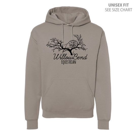 Willowbend Large Logo Unisex Hoodie (WBT003-996MR)