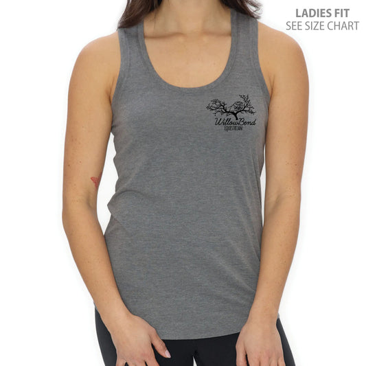 Willowbend Small Logo Ladies Racerback Triblend Tank (WBT001-KOI8055L)