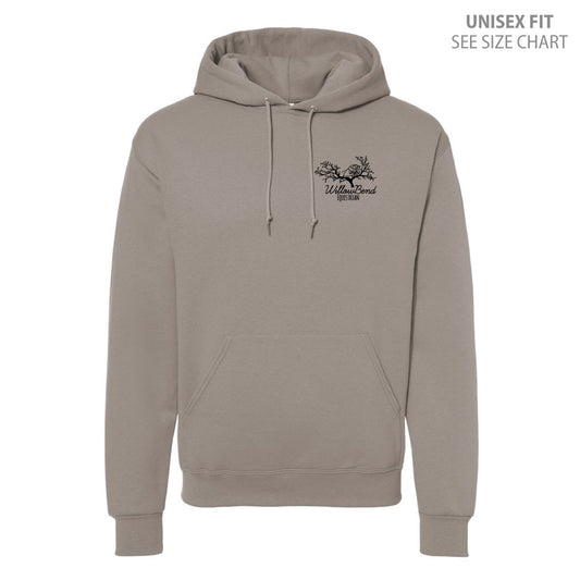 Willowbend Small Logo Unisex Hoodie (WBT001-996MR)