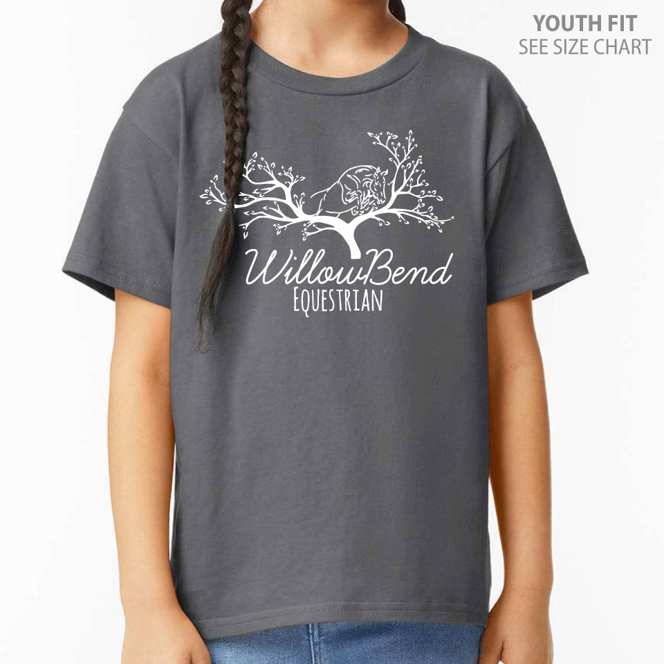 Willowbend Large Logo YOUTH T-Shirt (WBT004-64000B)