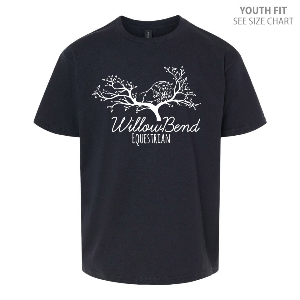 Willowbend Large Logo YOUTH T-Shirt (WBT004-64000B)