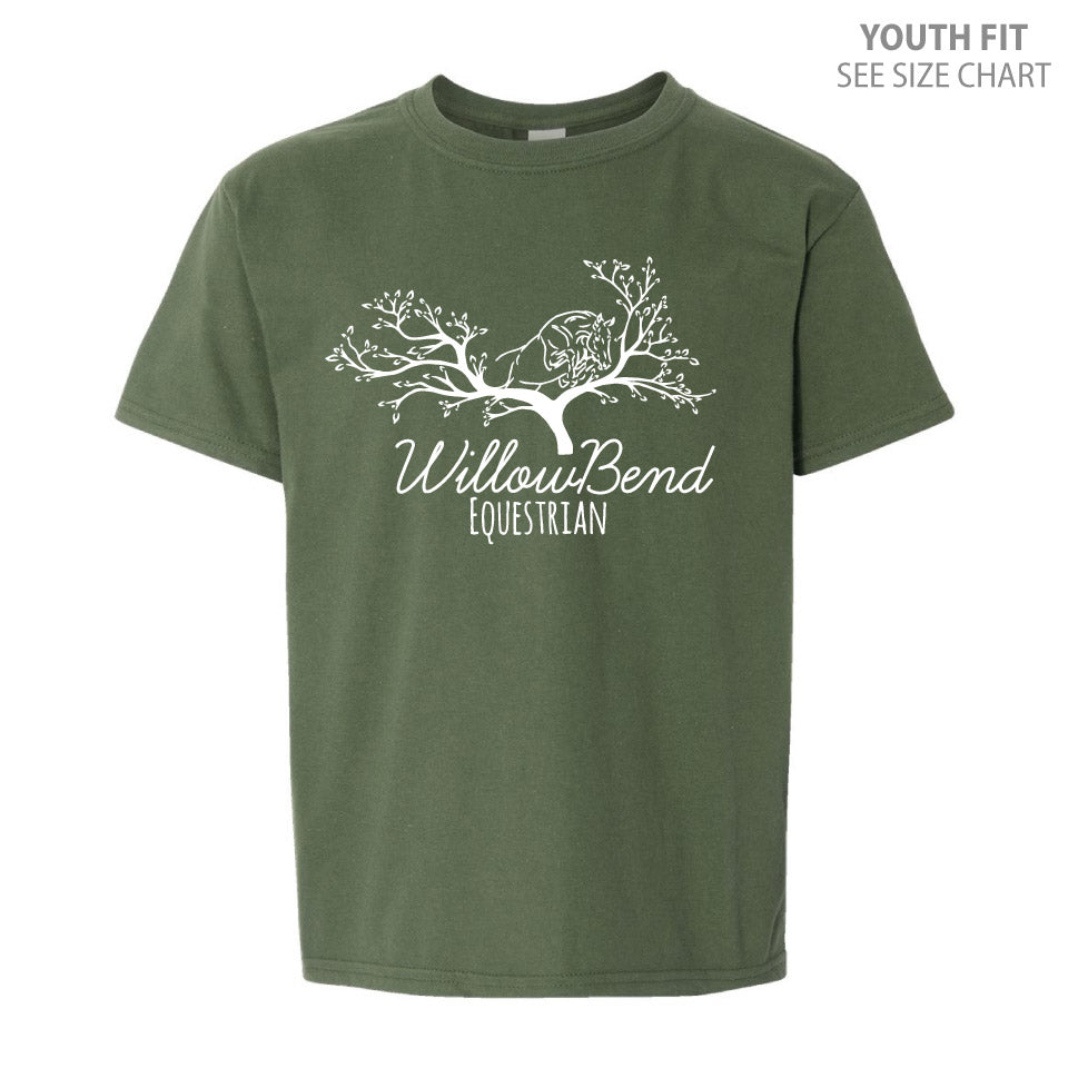 Willowbend Large Logo YOUTH T-Shirt (WBT004-64000B)