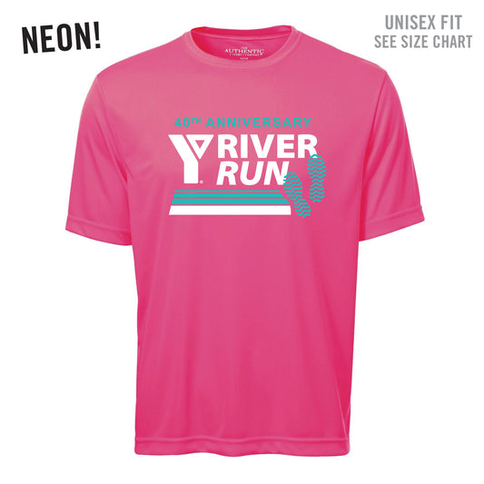 YMCA 2024 River Run Unisex Performance T-shirt (RRT001-S350)