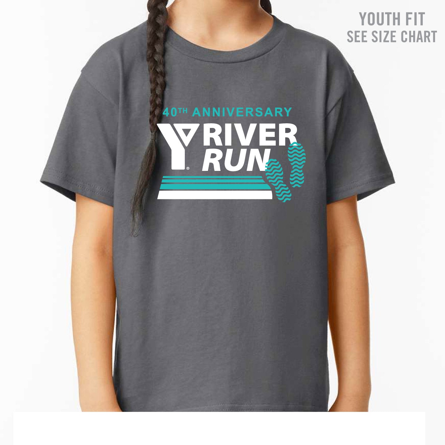 YMCA 2024 River Run YOUTH T-Shirt (RRT002-64000B)