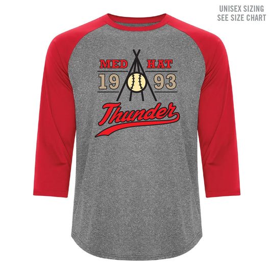 MH Thunder ADULT Performance Raglan Tee (THT017-S3526)