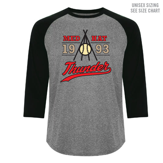 MH Thunder ADULT Performance Raglan Tee (THT017-S3526)