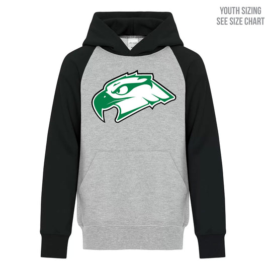 Jr. Hawks YOUTH Two-Tone Hoodie (JHFT003-Y2550)