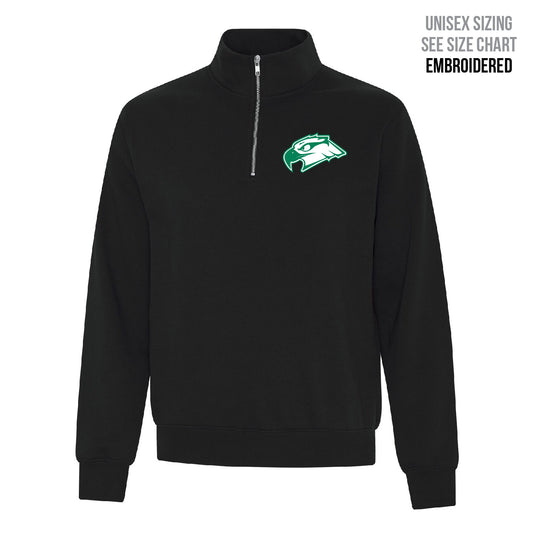 Jr. Hawks Unisex 1/4 Zip Sweatshirt (JHFE001-995MR)