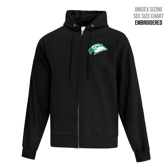 Jr. Hawks Unisex Zip-Up Hoodie (JHFE001-F2600)
