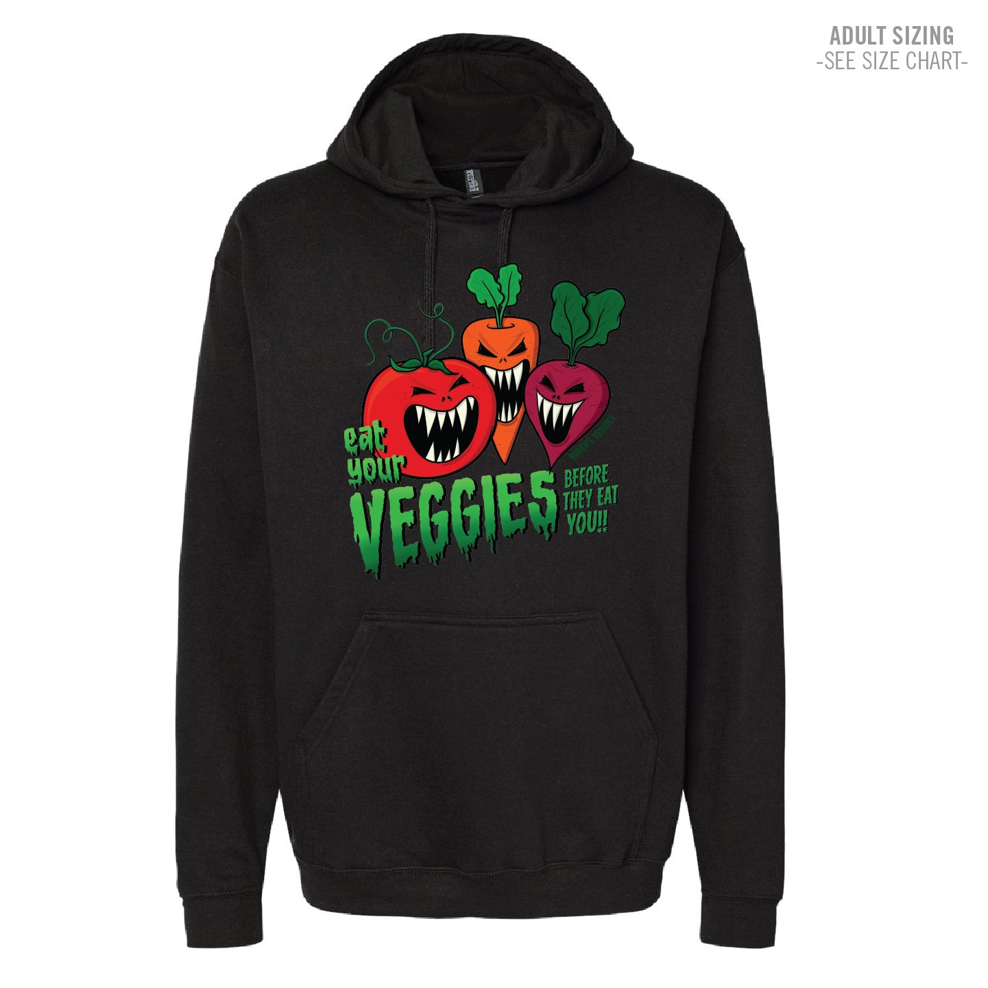 Ruben's Veggies Halloween Unisex Hoodie (RVT015-3320)