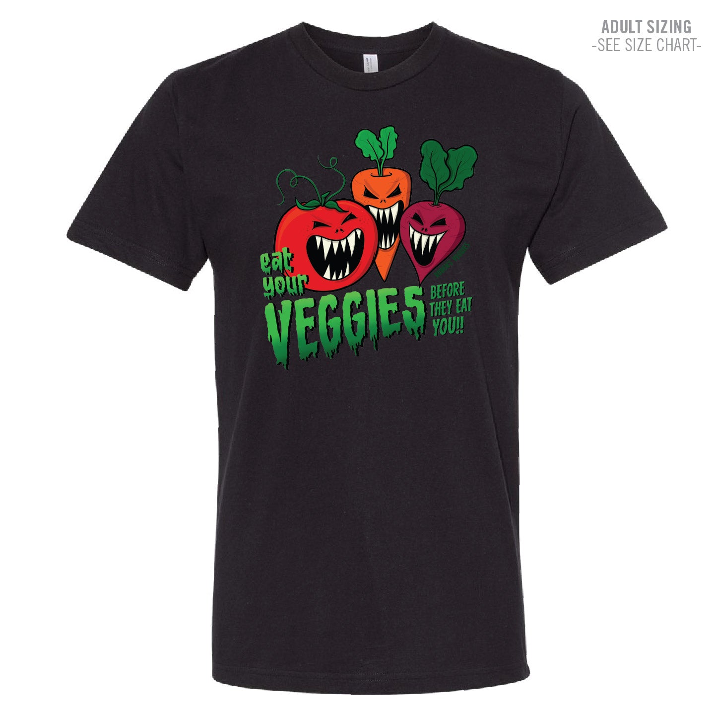 Ruben's Veggies Halloween Unisex T-Shirt (RVT015-64000)