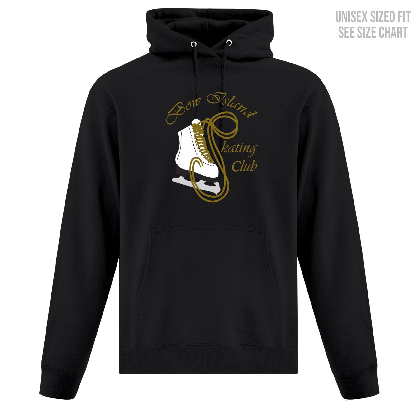 Bow Island Skating Club ADULT Pullover Hoodie (BIST001-F2500)