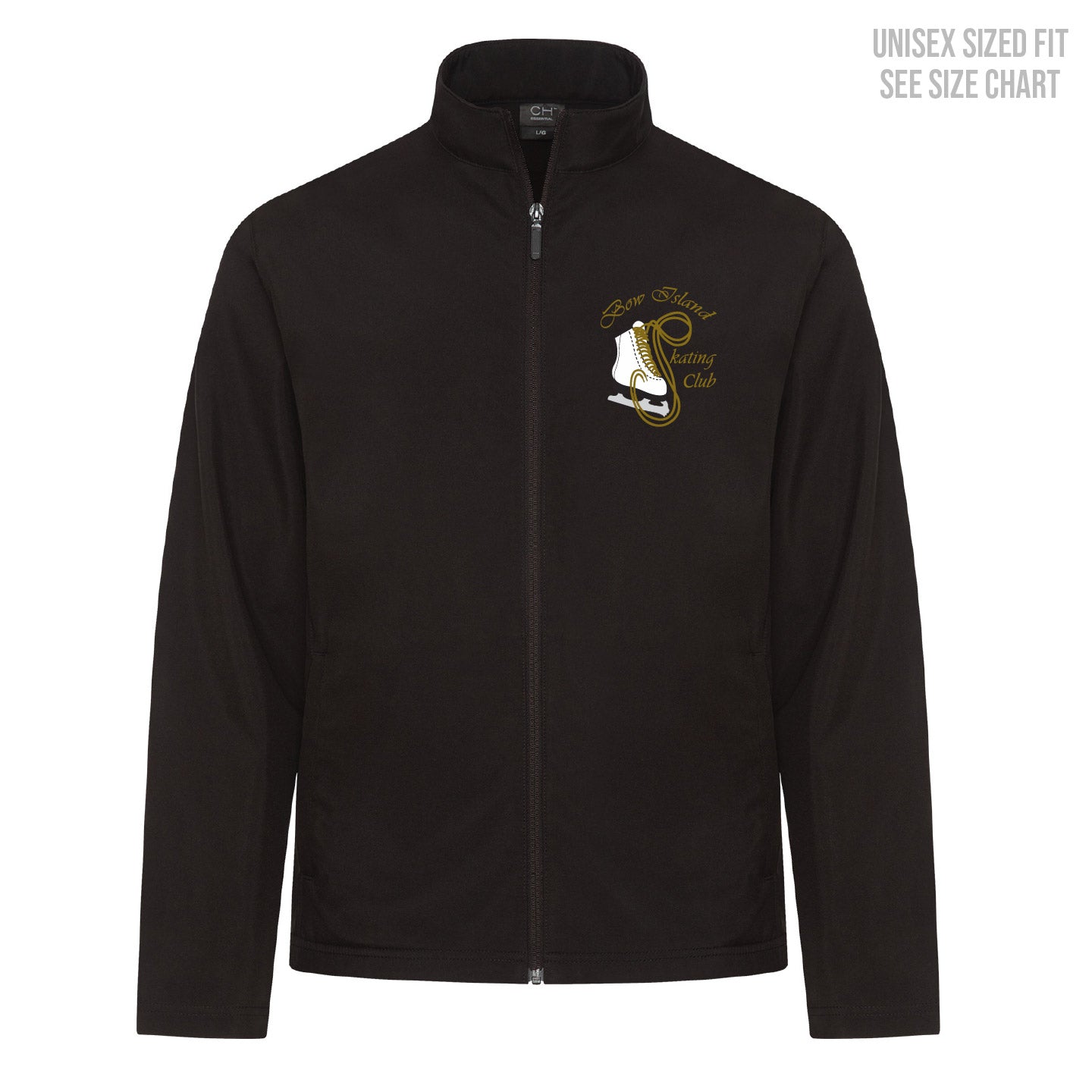 Bow Island Skating Club ADULT Lightweight Jacket (BIST003-J7610)