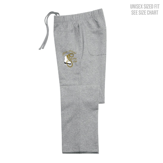 Bow Island Skating Club ADULT Open Bottom Sweatpants (BIST003-KOI2280)