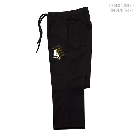 Bow Island Skating Club ADULT Open Bottom Sweatpants (BIST003-KOI2280)