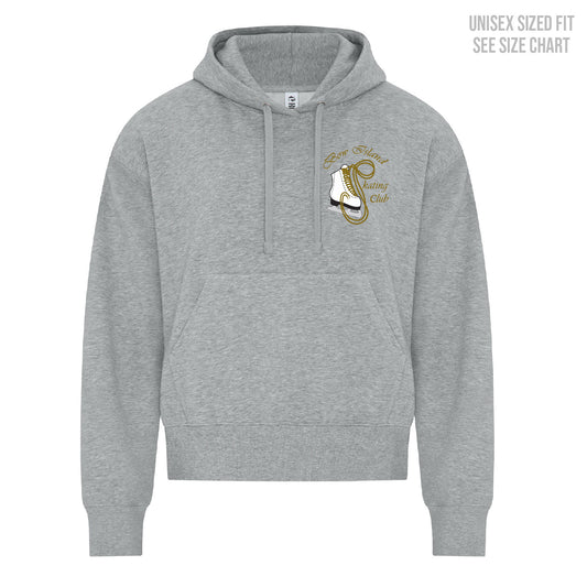 Bow Island Skating Club LADIES Cropped Hoodie (BIST003-KOI2250L)