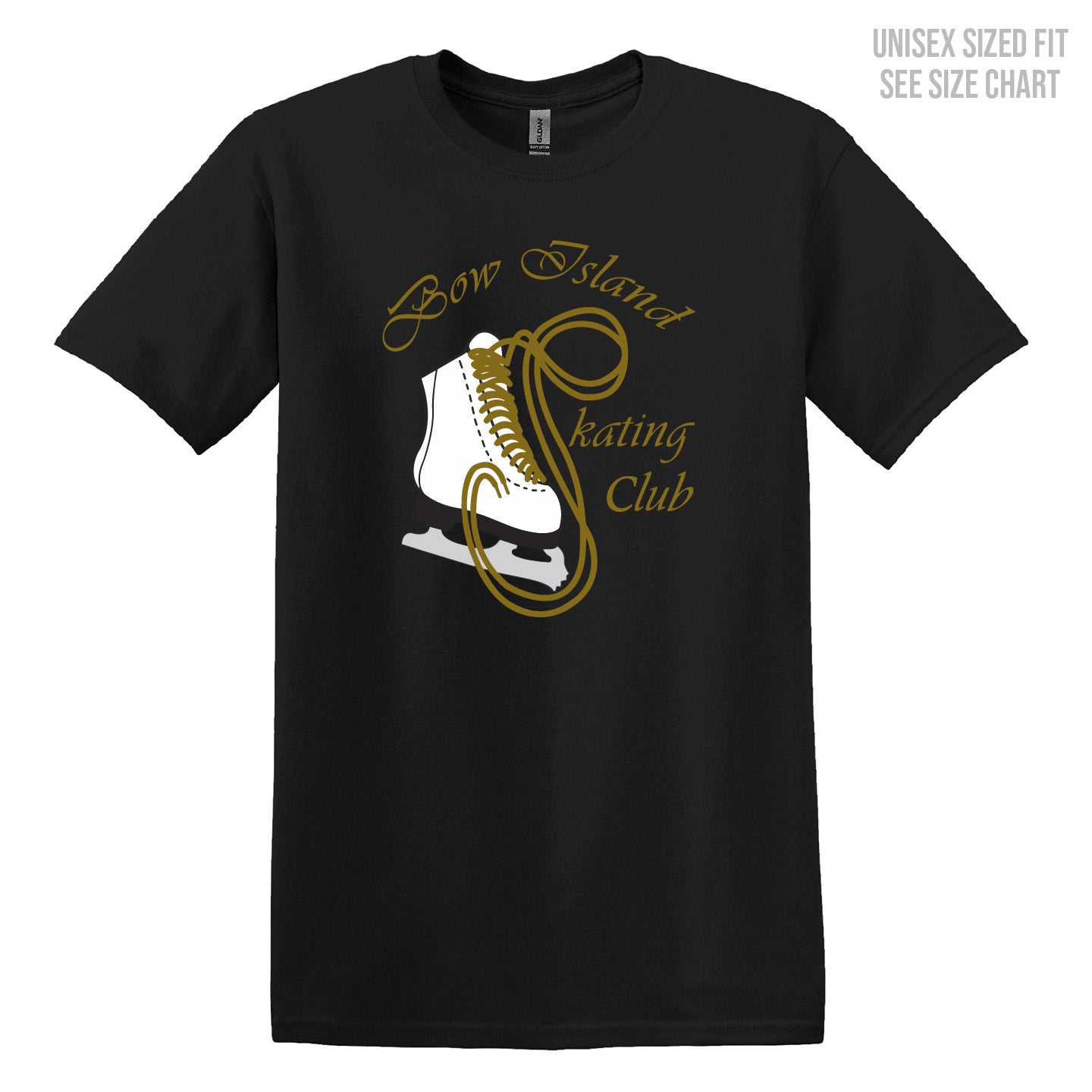 Bow Island Skating Club ADULT T-Shirt (BIST001-64000)