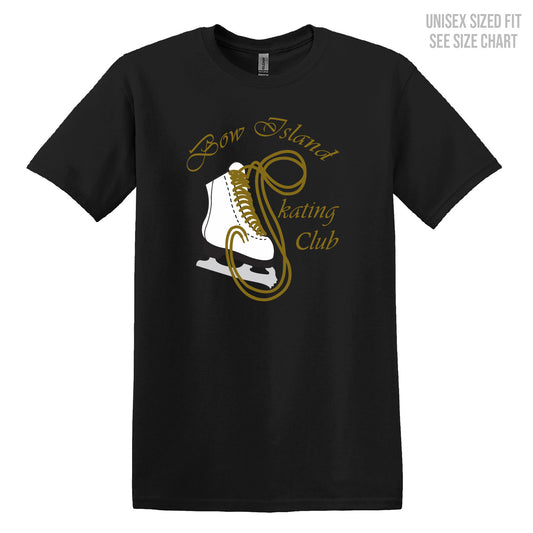 Bow Island Skating Club ADULT T-Shirt (BIST001-64000)