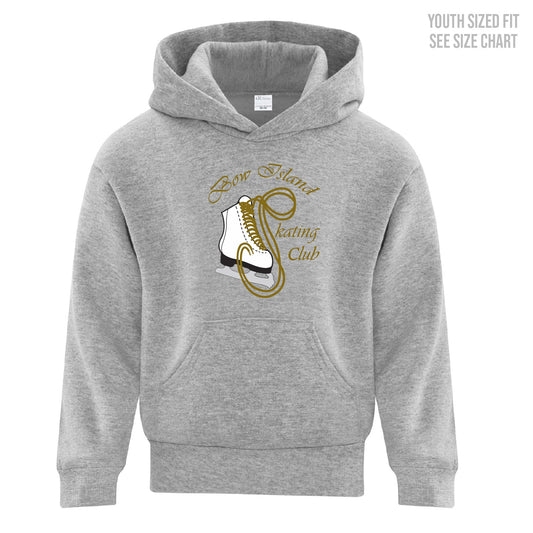 Bow Island Skating Club YOUTH Pullover Hoodie (BIST002-Y2500)