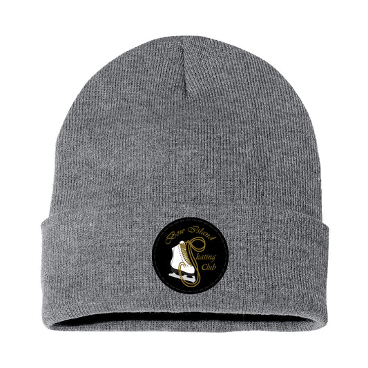 Bow Island Skating Club Patched Cuffed Beanie (BISP001-SP12)