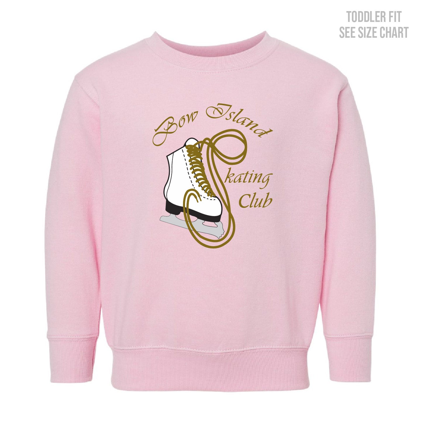 Bow Island Skating Club TODDLER Sweatshirt (BIST002-3317)