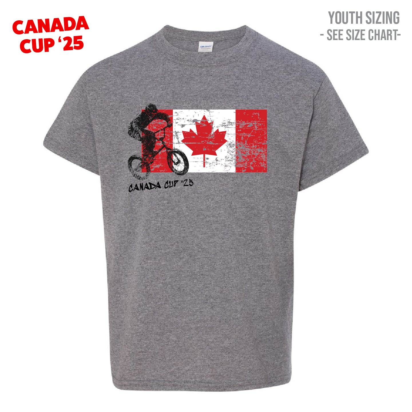 Canada Cup '25 YOUTH T-Shirt (BMXCCT003/004-5000B)