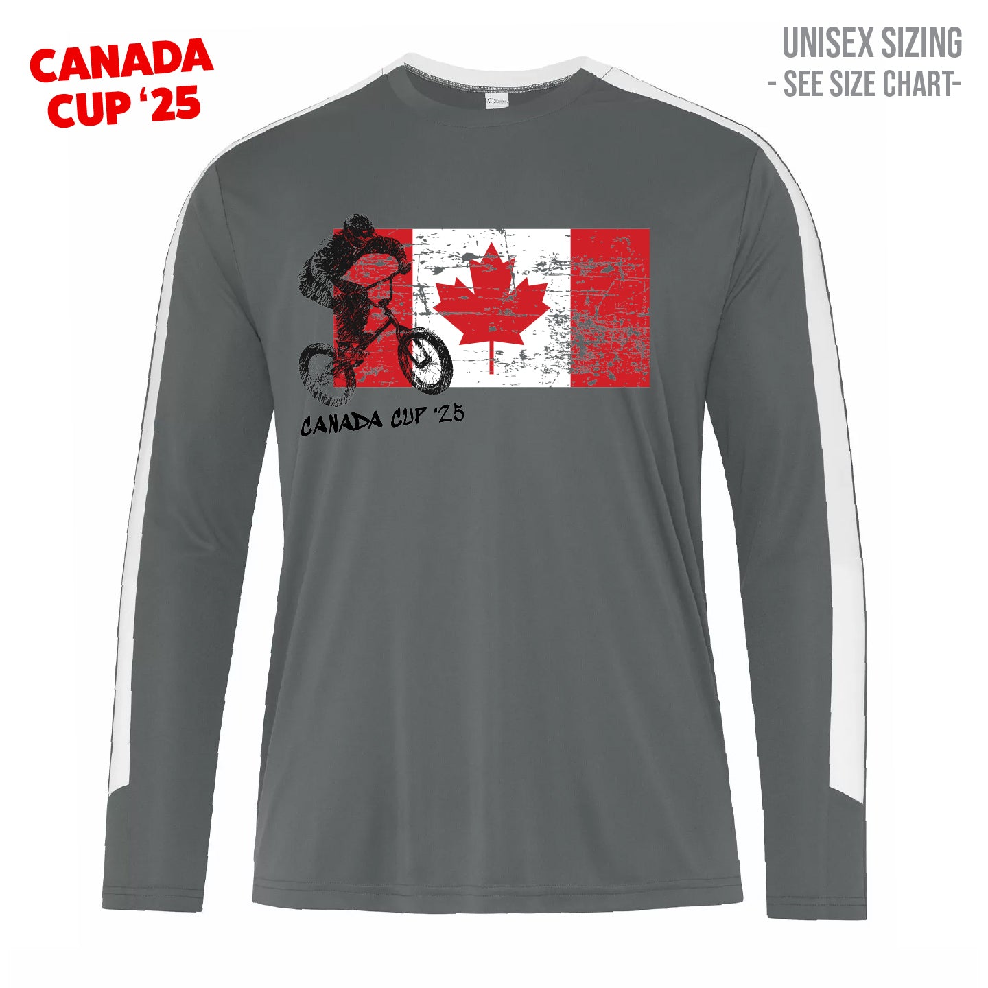 Canada Cup '25 Unisex Performance T-Shirt (BMXCCT001/2-S3550LS)