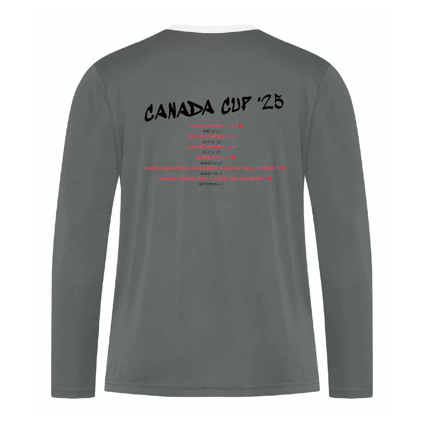 Canada Cup '25 Unisex Performance T-Shirt (BMXCCT001/2-S3550LS)