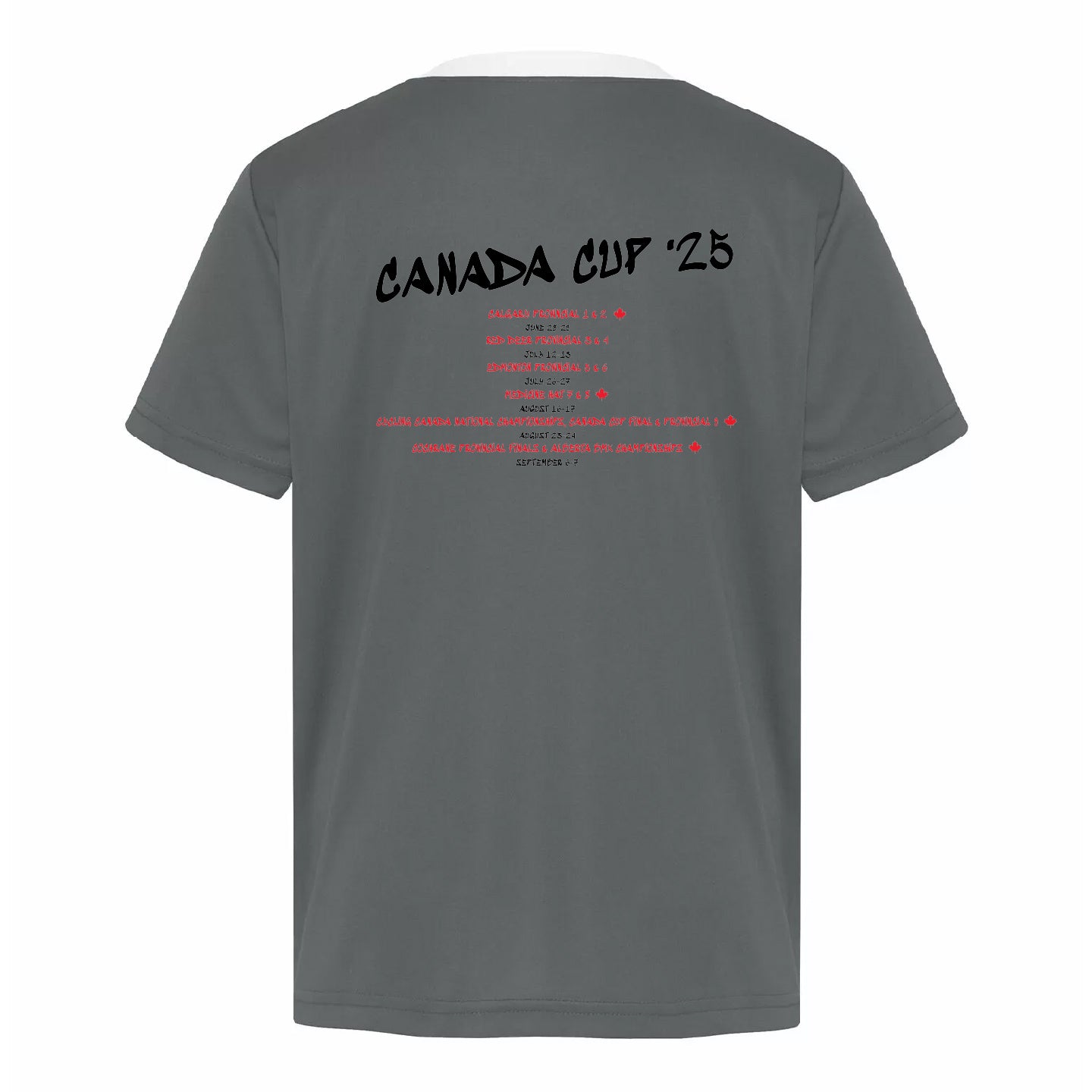 Canada Cup '25 YOUTH Performance T-Shirt (BMXCCT003/004-Y3550)