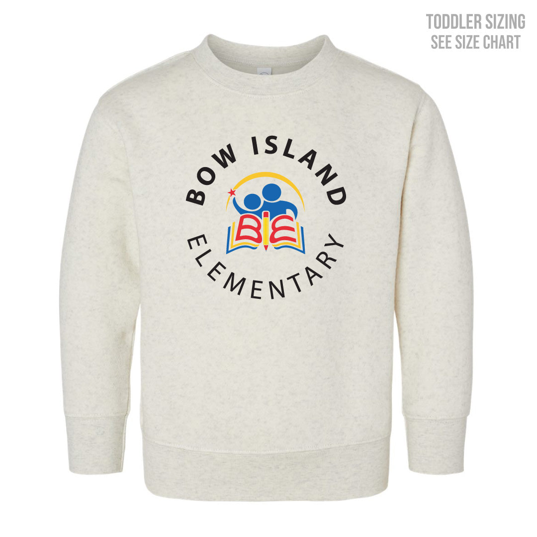 Bow Island Elementary TODDLER Sweatshirt (BOWT002-3317)