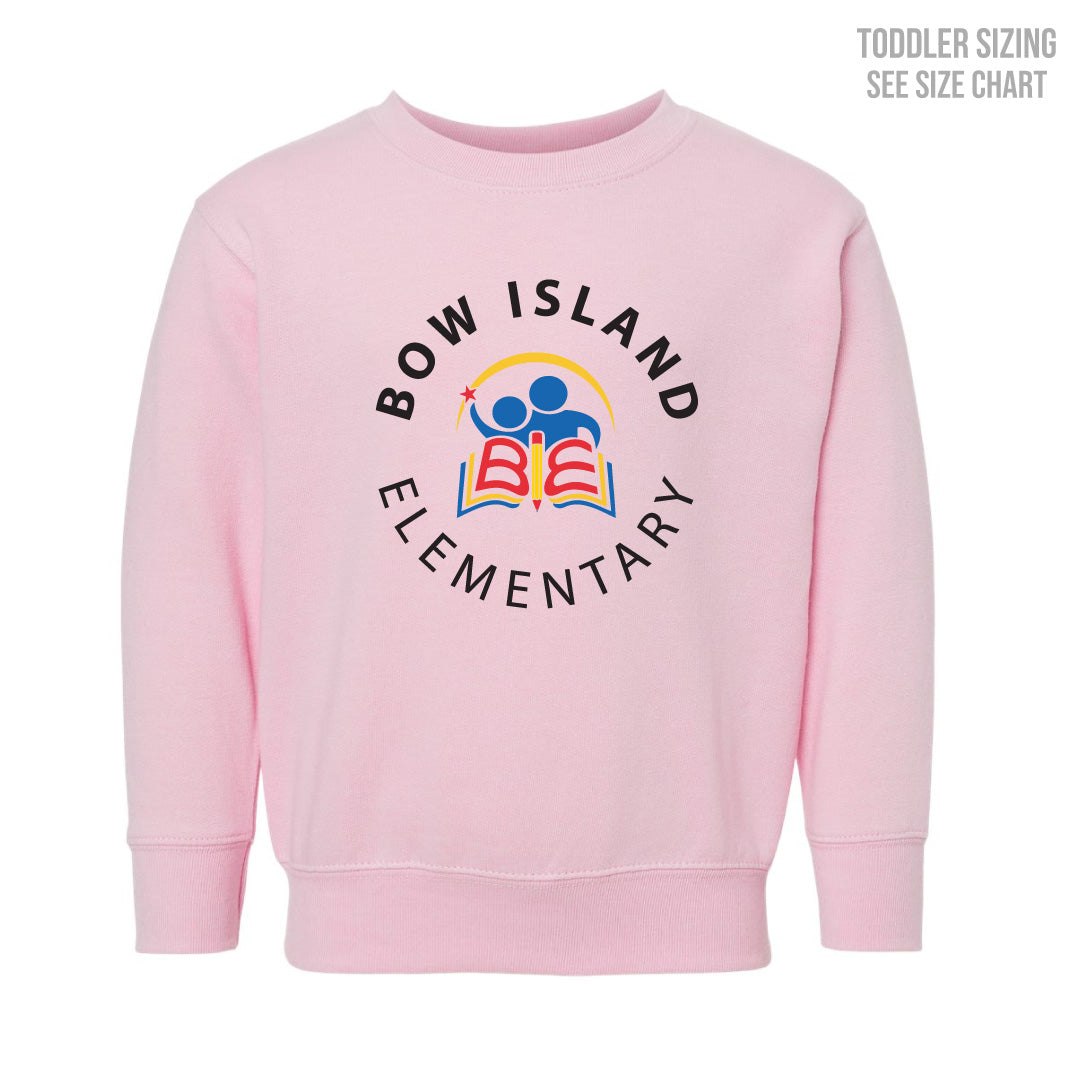 Bow Island Elementary TODDLER Sweatshirt (BOWT002-3317)
