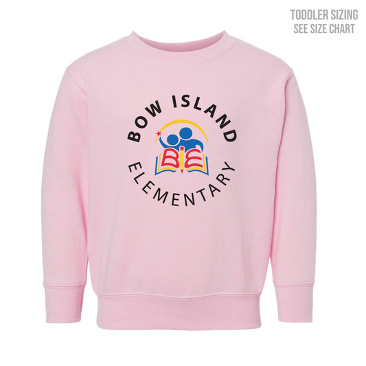Bow Island Elementary TODDLER Sweatshirt (BOWT002-3317)