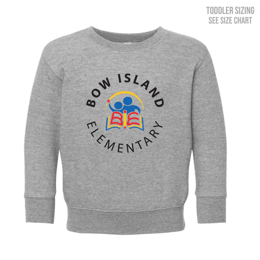 Bow Island Elementary TODDLER Sweatshirt (BOWT002-3317)