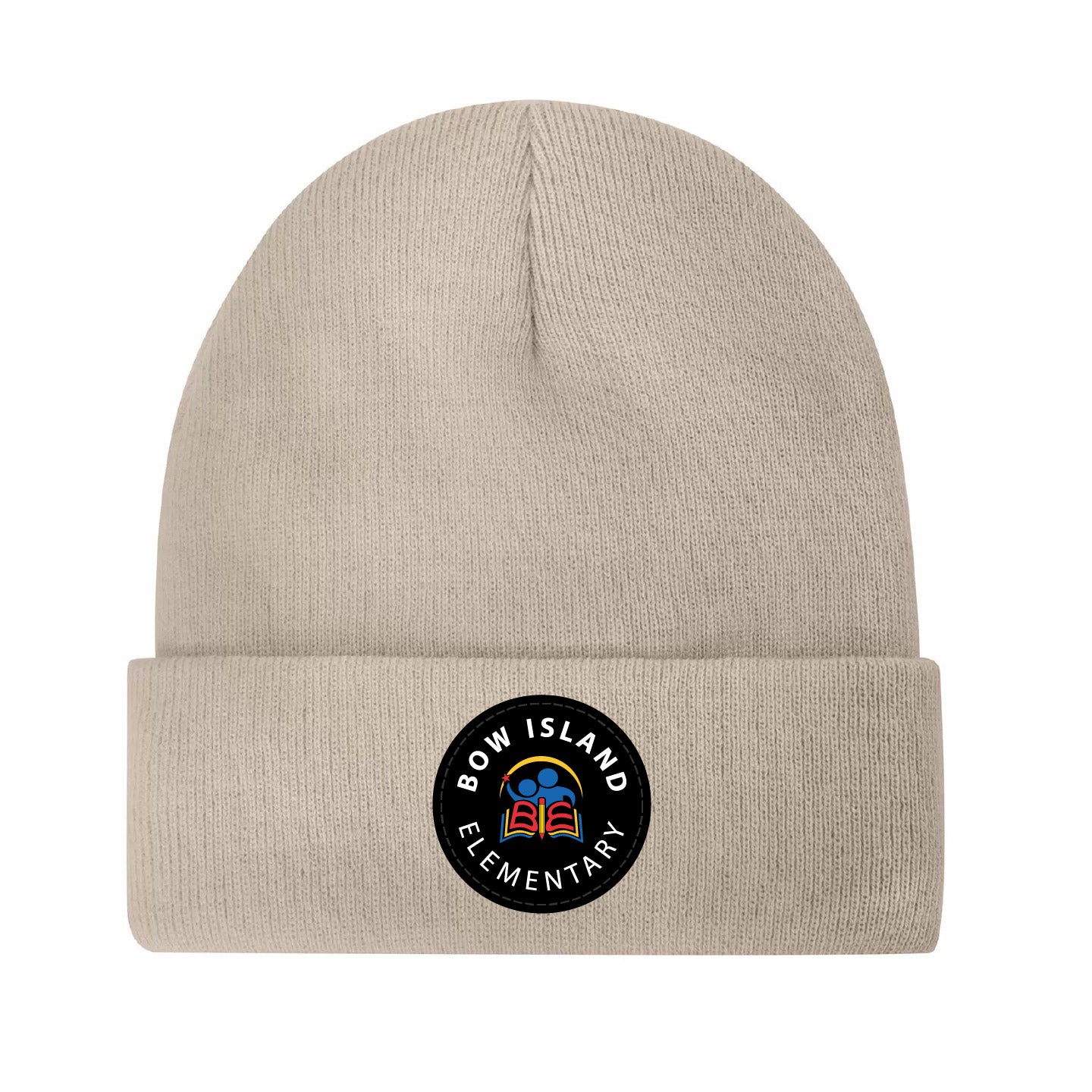 Bow Island Elementary Patched Lined Cuffed Beanie (BOWP001-SP12)