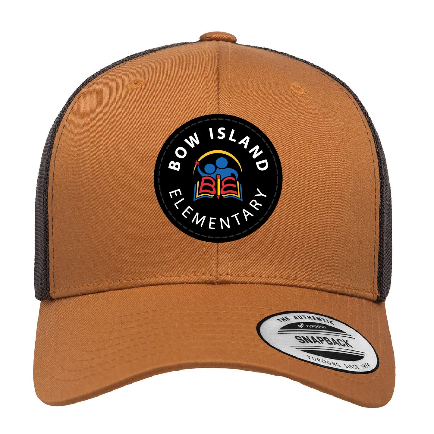 Bow Island Elementary Patched Trucker Hat (BOWP001-6606)