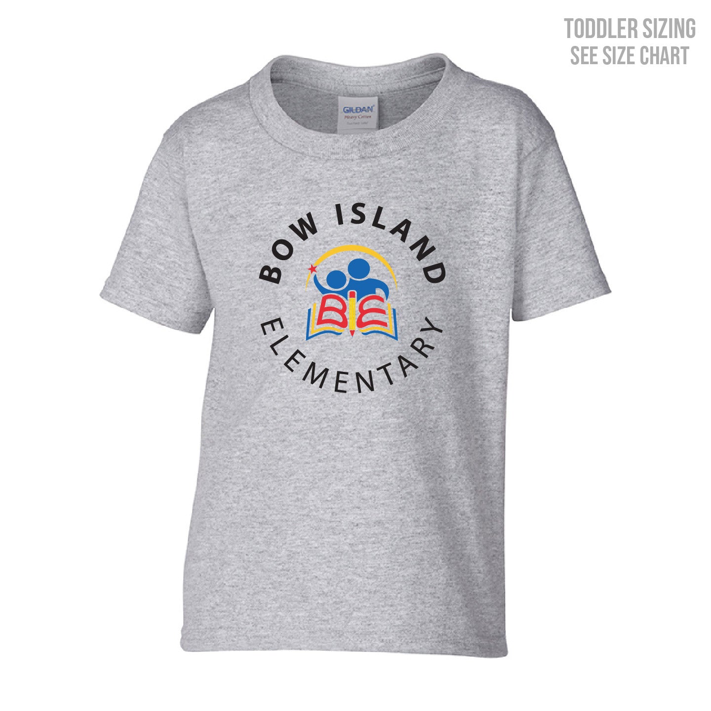 Bow Island Elementary TODDLER T-Shirt (BOWT002-5100P)
