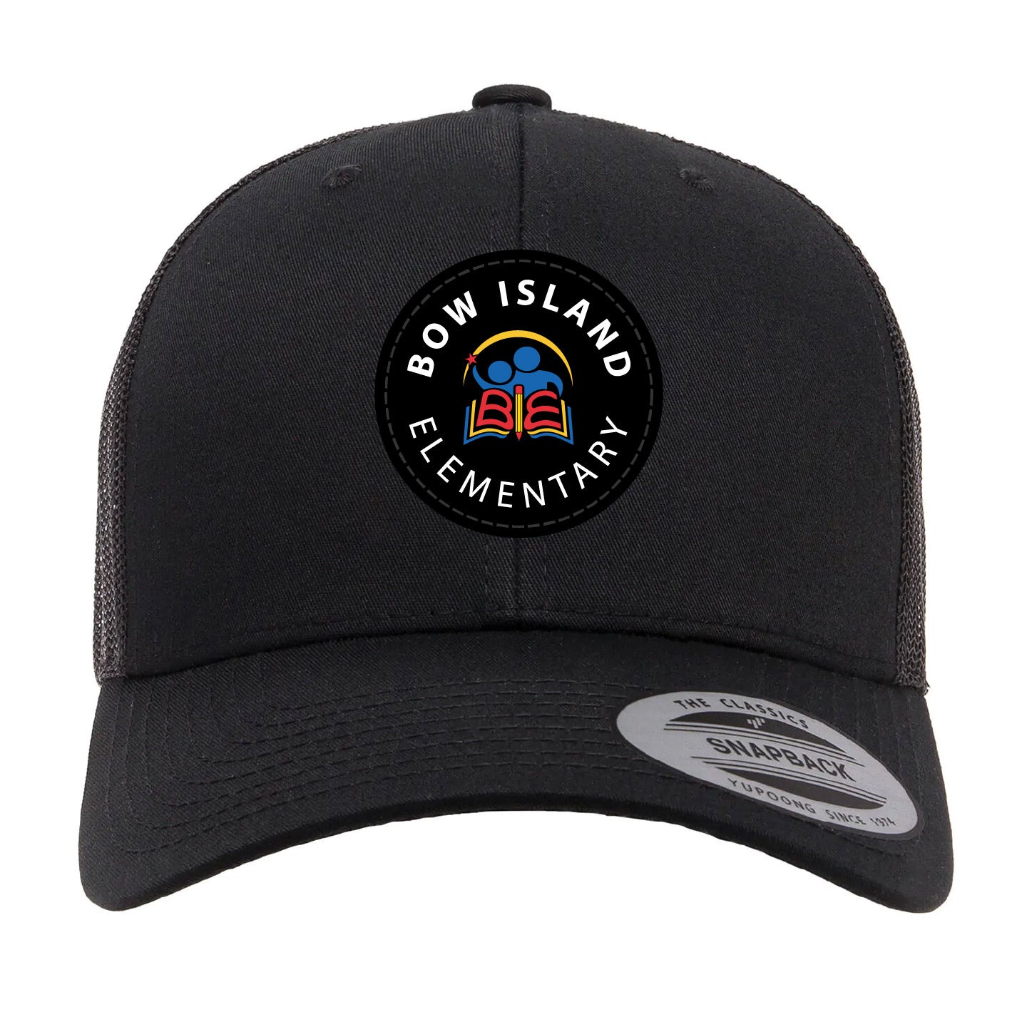 Bow Island Elementary Patched Trucker Hat (BOWP001-6606)