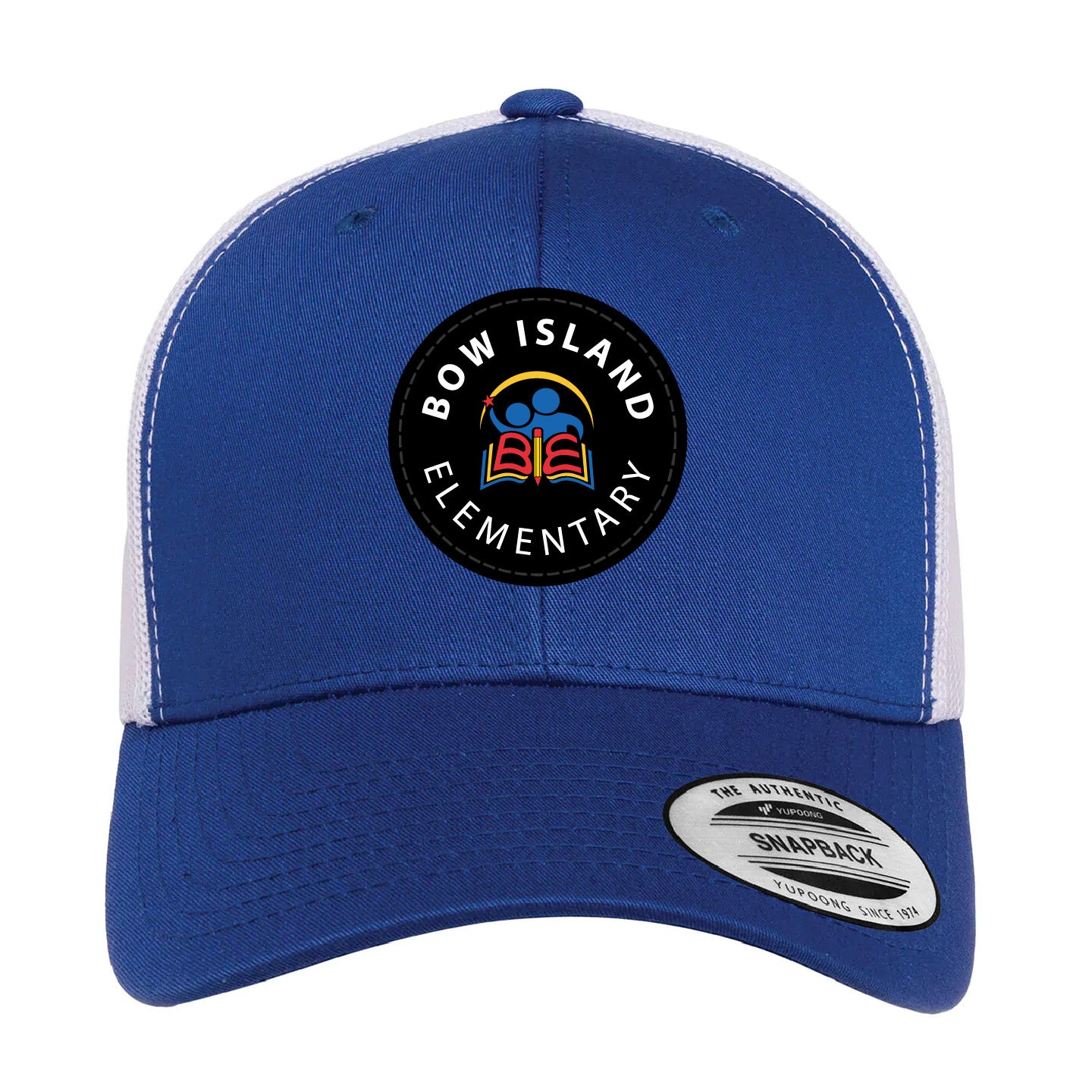 Bow Island Elementary Patched Trucker Hat (BOWP001-6606)