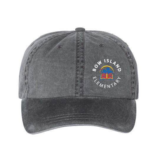 Bow Island Elementary Unstructured Dad Hat (BOWT004-SP500)