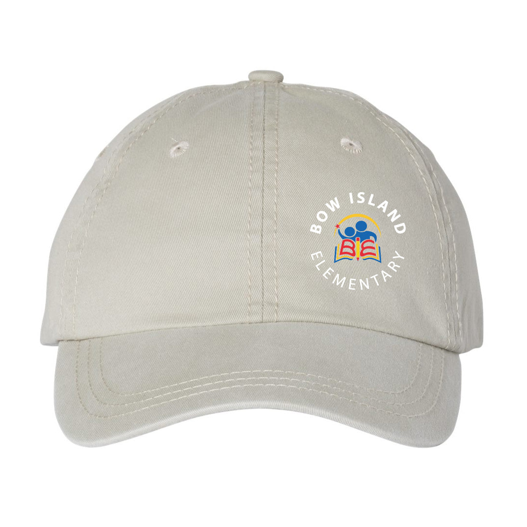 Bow Island Elementary Unstructured Dad Hat (BOWT004-SP500)