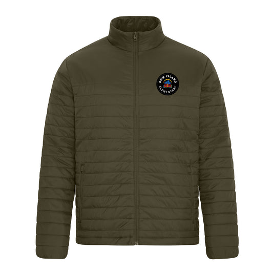 Bow Island Elementary School ADULT Lightweight Puffer Jacket (BOWT006BP7-CH7690)