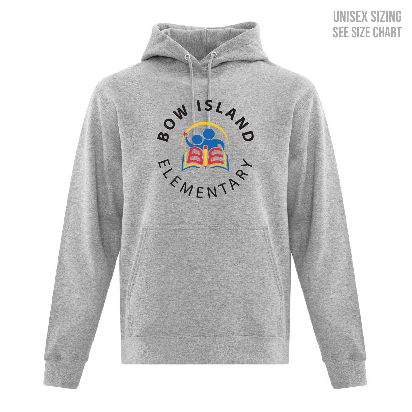 Bow Island Elementary ADULT Pullover Hoodie (BOWT001-F2500)