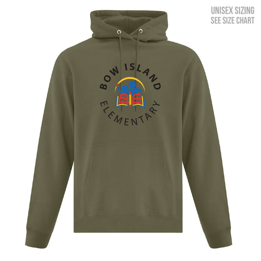 Bow Island Elementary ADULT Pullover Hoodie (BOWT001-F2500)