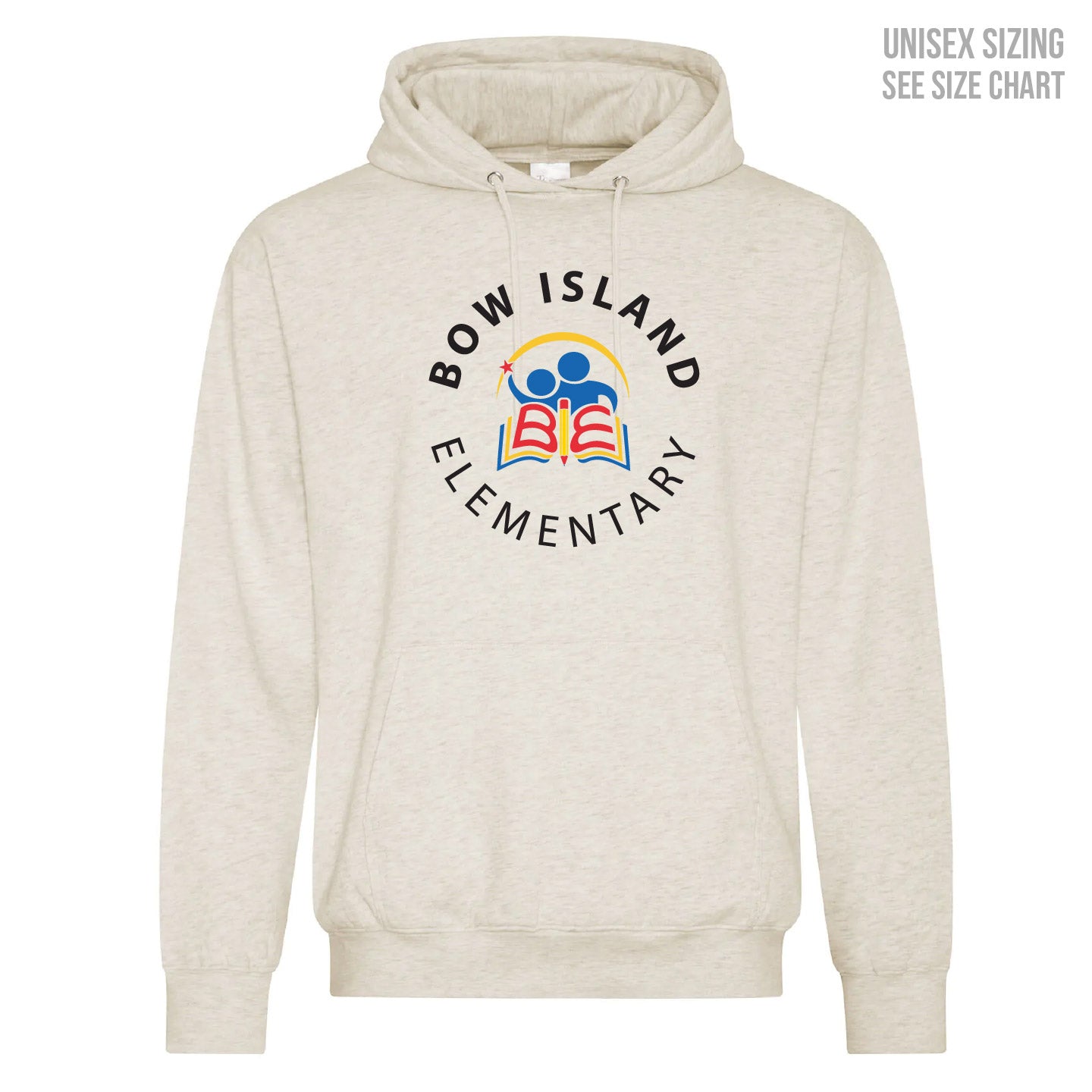 Bow Island Elementary ADULT Pullover Hoodie (BOWT001-F2500)