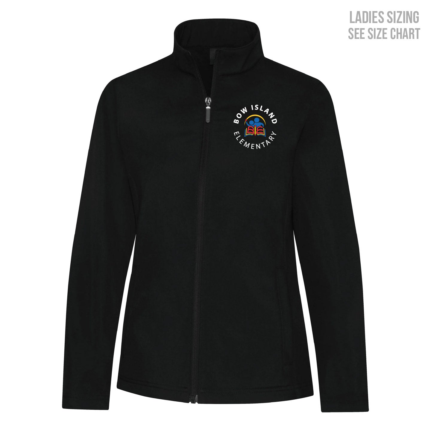 Bow Island Elementary LADIES Lightweight Jacket (BOWT003-L7610)